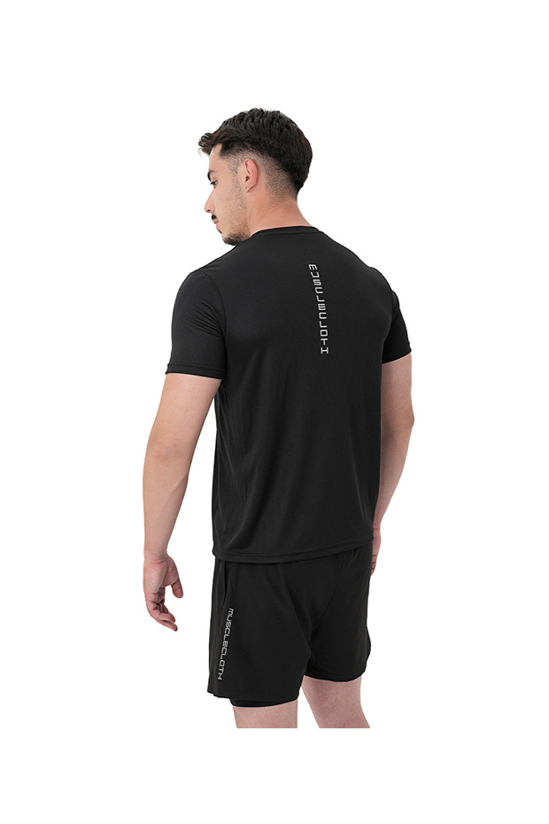 MUSCLECLOTH Performance T-Shirt Siyah