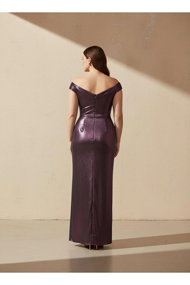 6149SIM SİMLİ SIVAMA ELBİSE - 2