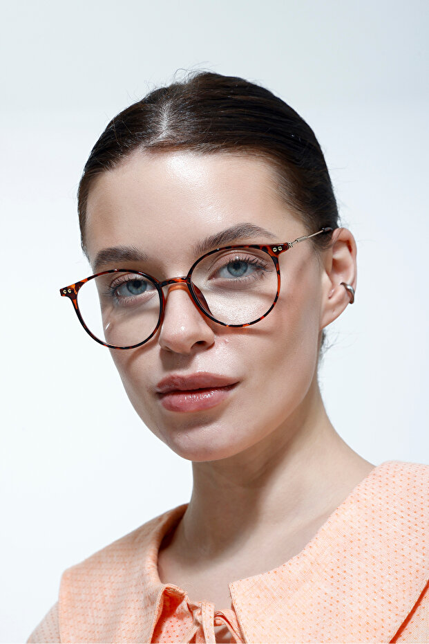 Tera Blue Block Glasses - Unisex Sunglasses Dark Brown Uv400 Protection