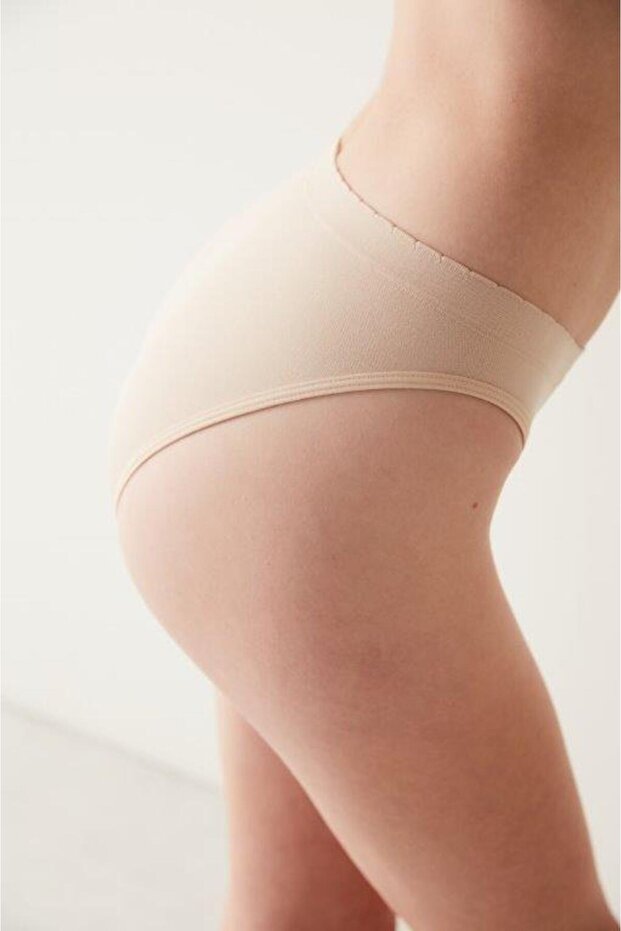 Basic Bej Slip Külot - 2