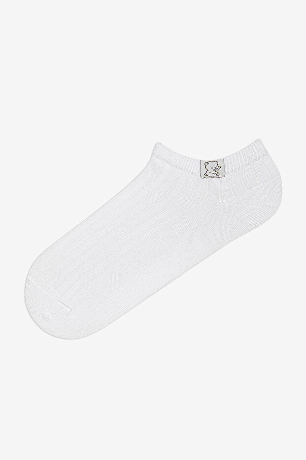 Bear Patch 2li Patik Çorap - 3