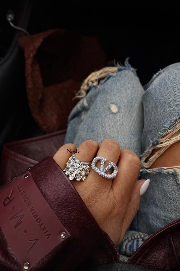 Rain Flower Ring - 2