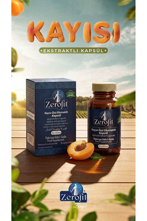 Kayısı Ve Bitki Ekstratlı Kapsül 30 Adet - 1