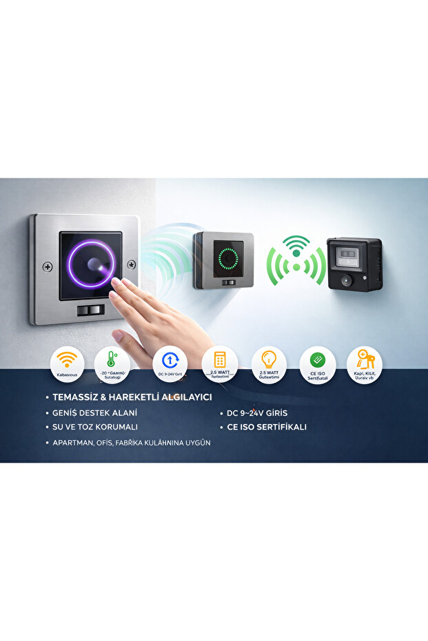 Infrared Contactless Exit Button - 5