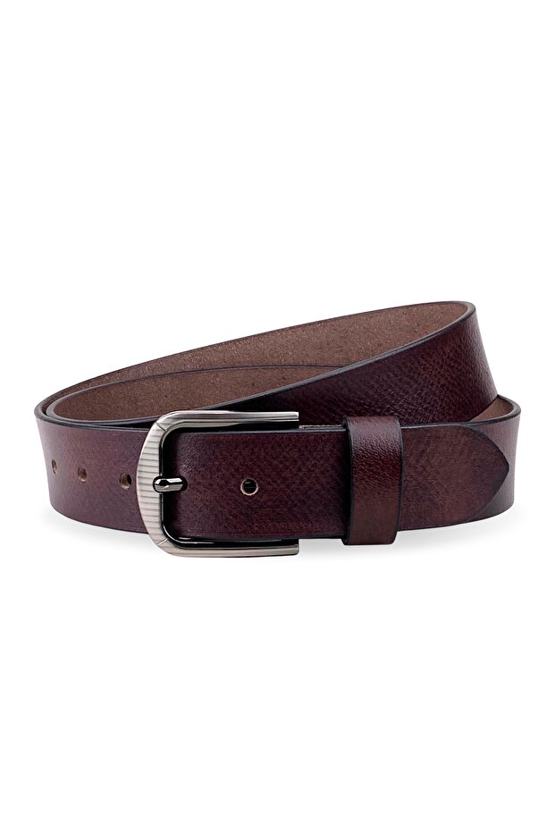 Genuine Leather Belt Men - Semi-Casual Men's Belts - Black & Brown Men’s Leather Belt for Men