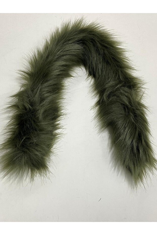 Hood Fur Green Color