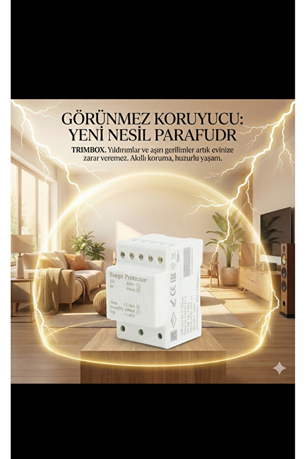 Yeni Nesil Parafudr (Trifaze)