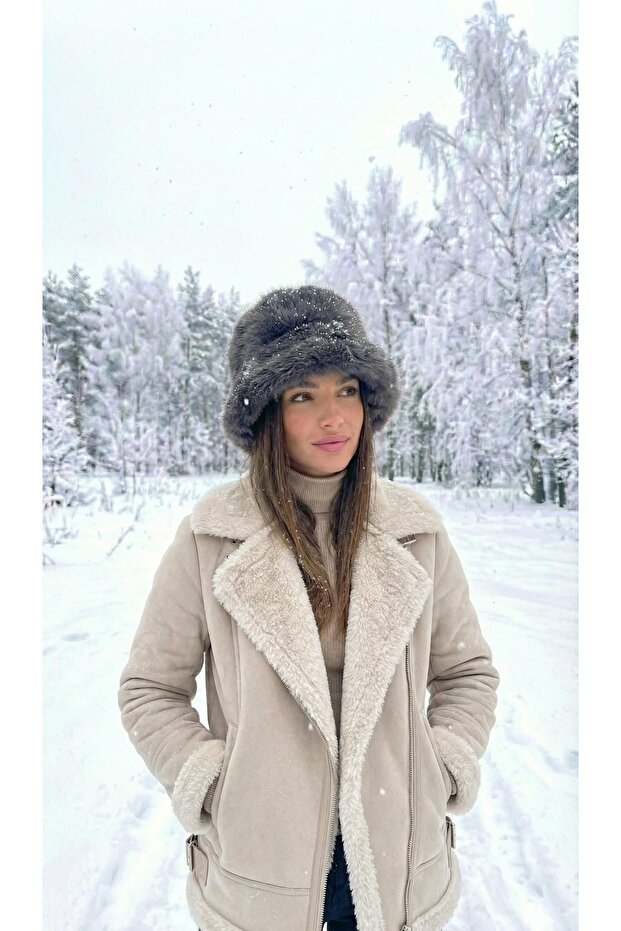 قبعة نسائية من نوع Arctic Luxe Bucket