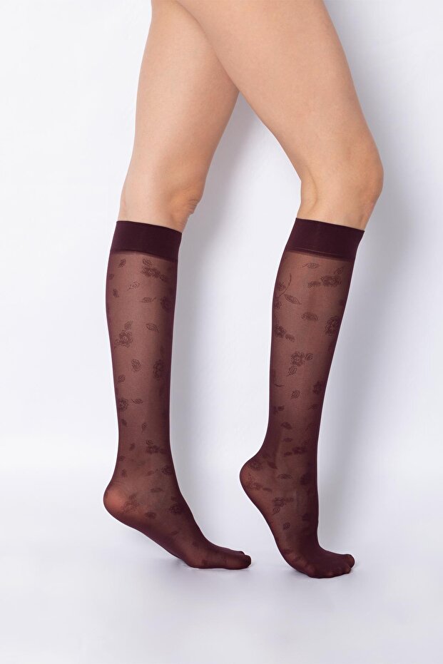 Yvonna Dizaltı Çorap - 2