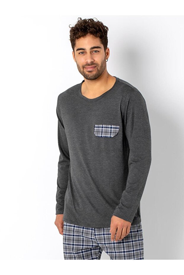 طقم بيجامة رجالي - 6