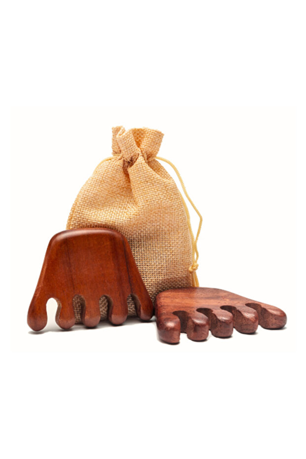 Neem Massager Comb | Pure Neem Wood