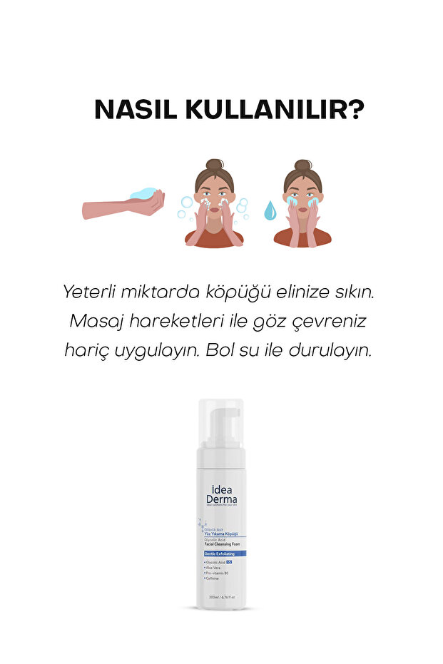 Glikolik Asit Yüz Yıkama Köpüğü 200 ml - 4