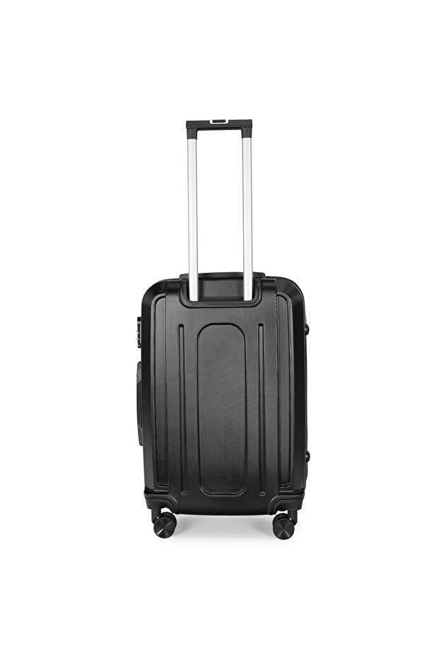 Wx-210 Siyah Orta Boy Valiz - 6
