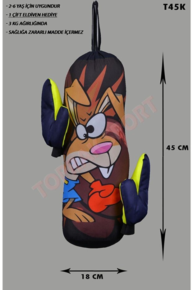 Çocuk Boks Torbası Seti - 3