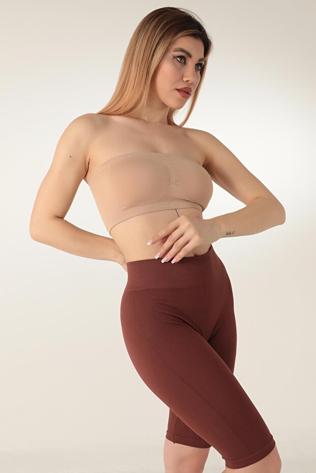 بوستير بدون حمالات بدون حمالات مع وسادة - 4