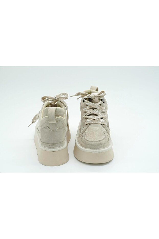 Luvesta Bağcıklı Mini Bot Bej - 4