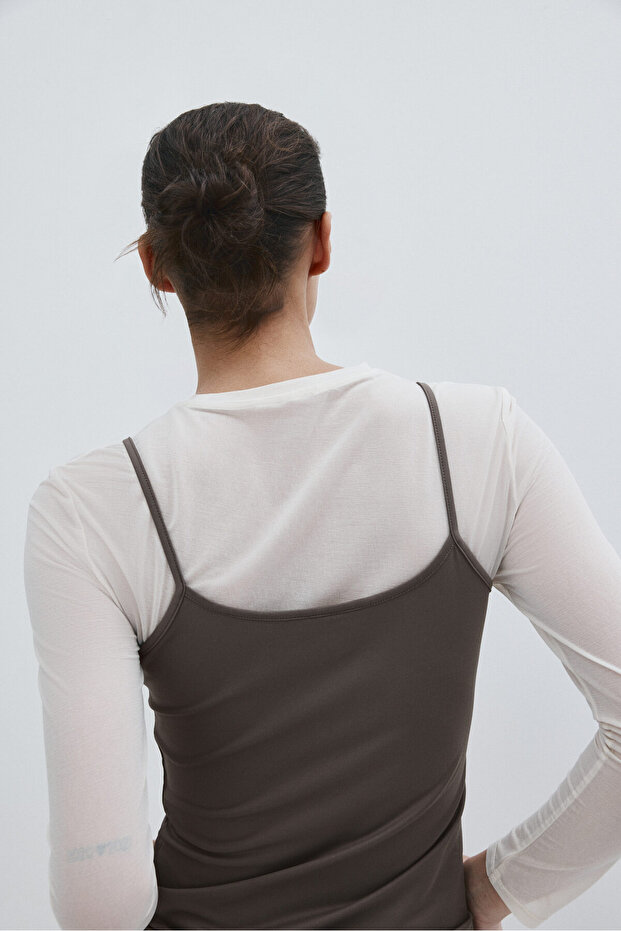 Askılı Mikrofiber Üst - 5