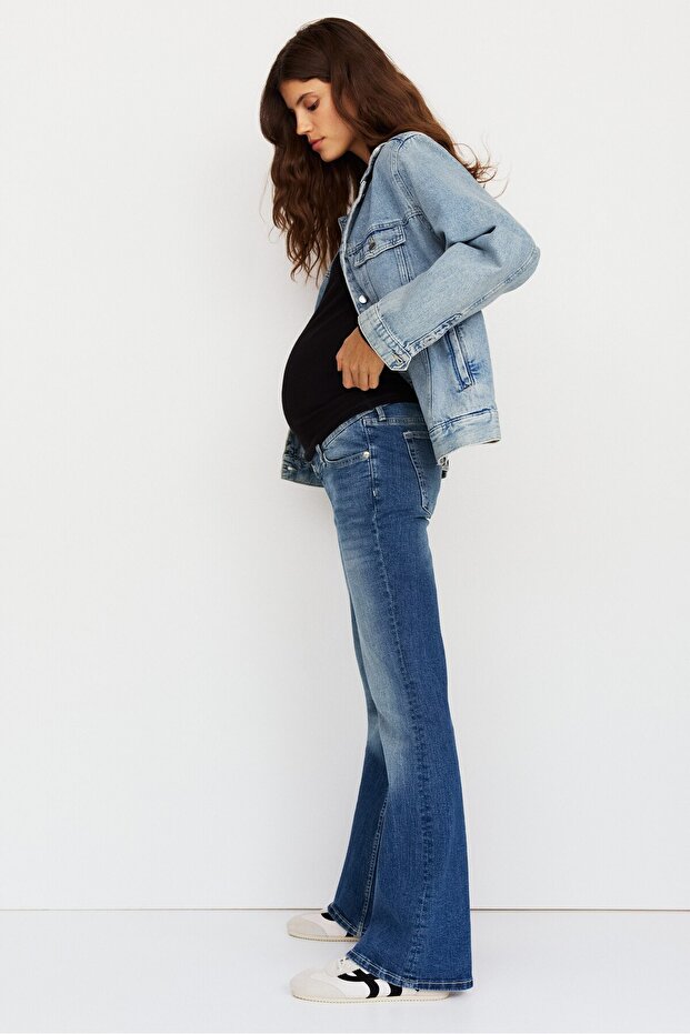 MAMA Flared Jeans - 4