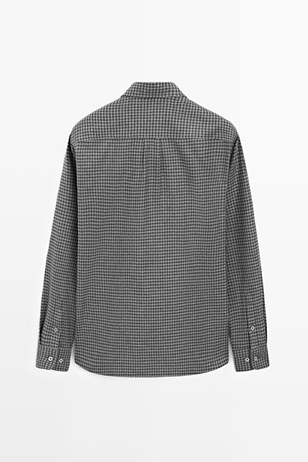 Regular fit kareli gömlek - 8