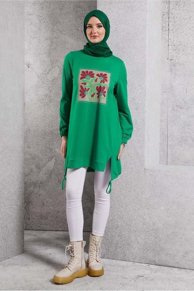 Printed Tracksuit Tunic 45042