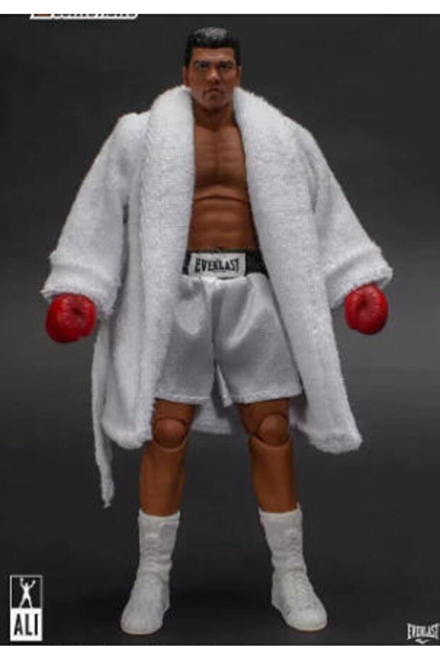 with box 03 Storm Toys Boxing Tyson Boxing Boxer Champion Mike Tyson Three Head Face Model Co