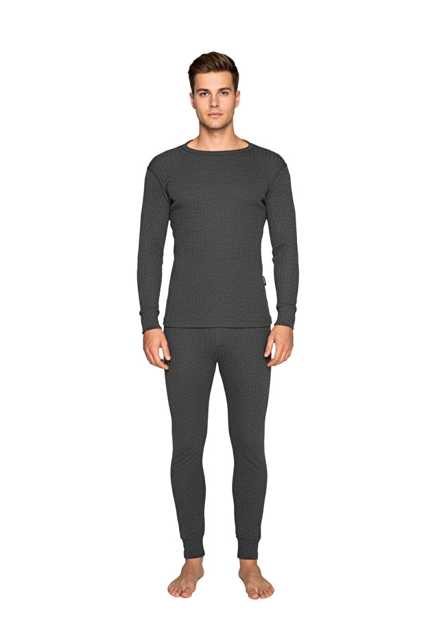 Soft Termal Içlik Set Antrasit - 4