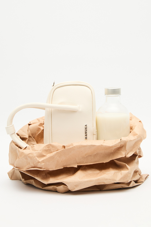 MINI-BOWLING-TASCHE VANILLE - 1