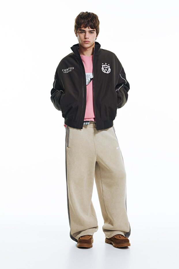 Çizgili jogger eşofman altı - 2