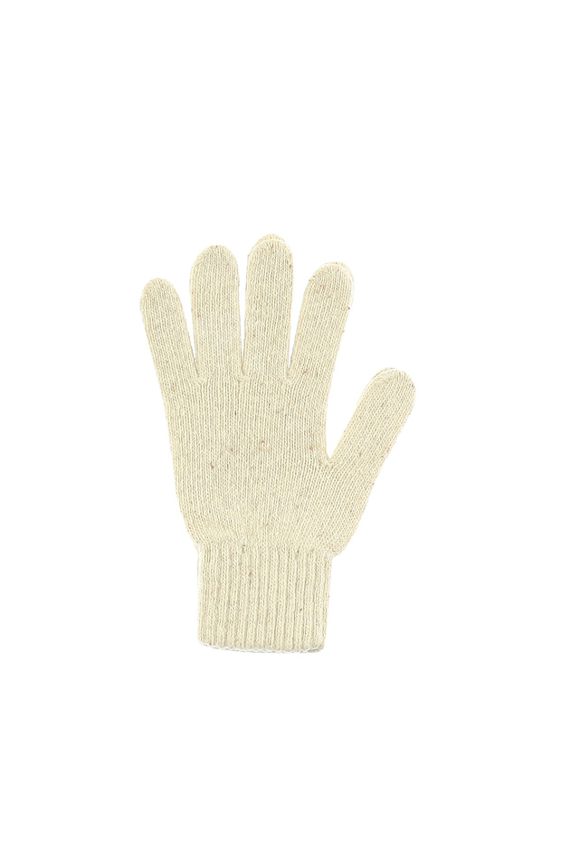 Wool and Silk Blend Scarf & Beanie & Gloves Set - 4