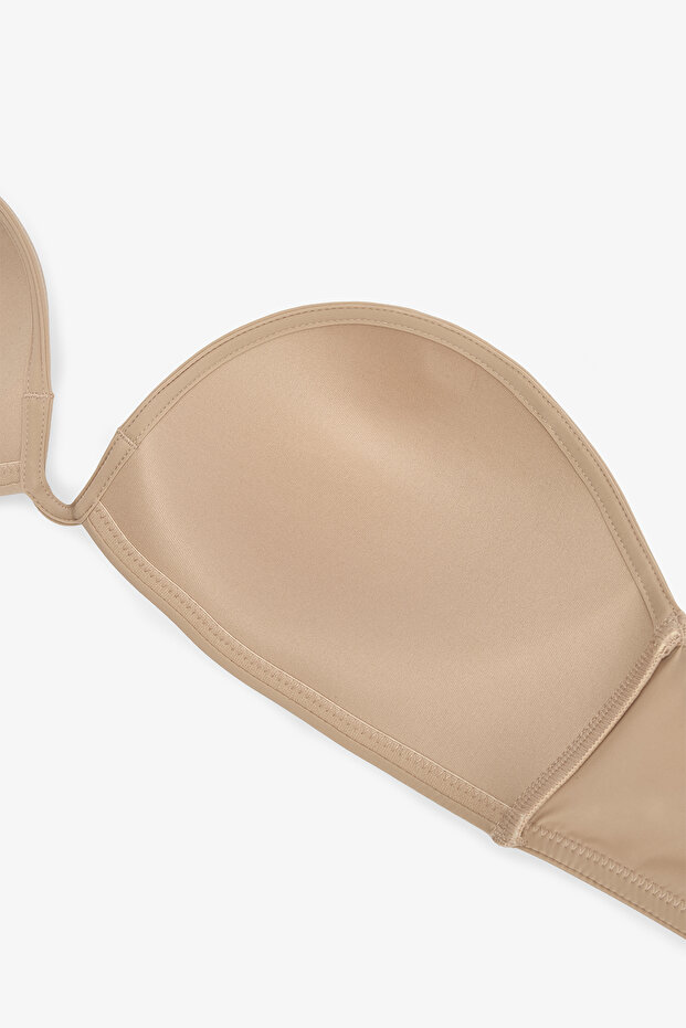 Deep Decollette Bej Сутиен - 6