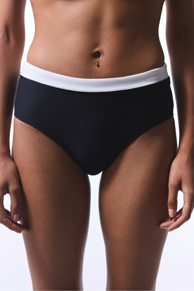 Black Nova Bikini Bottom - 1