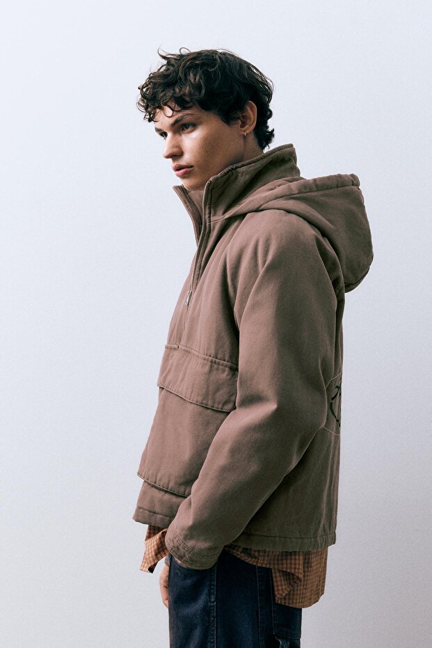 İşlemeli worker ceket - 2