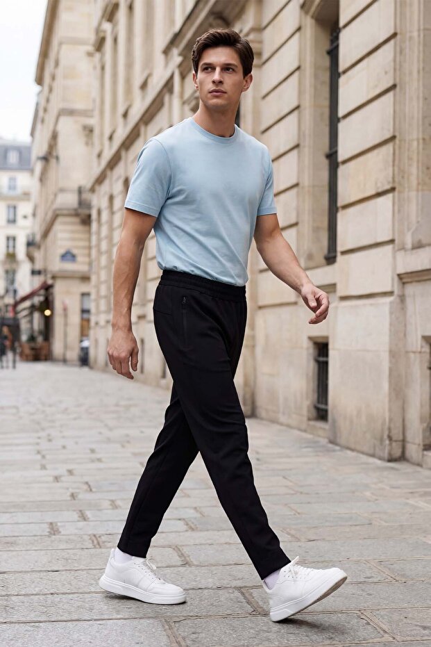 بدلة رياضية للرجال من Barton Black Jogger - 84952