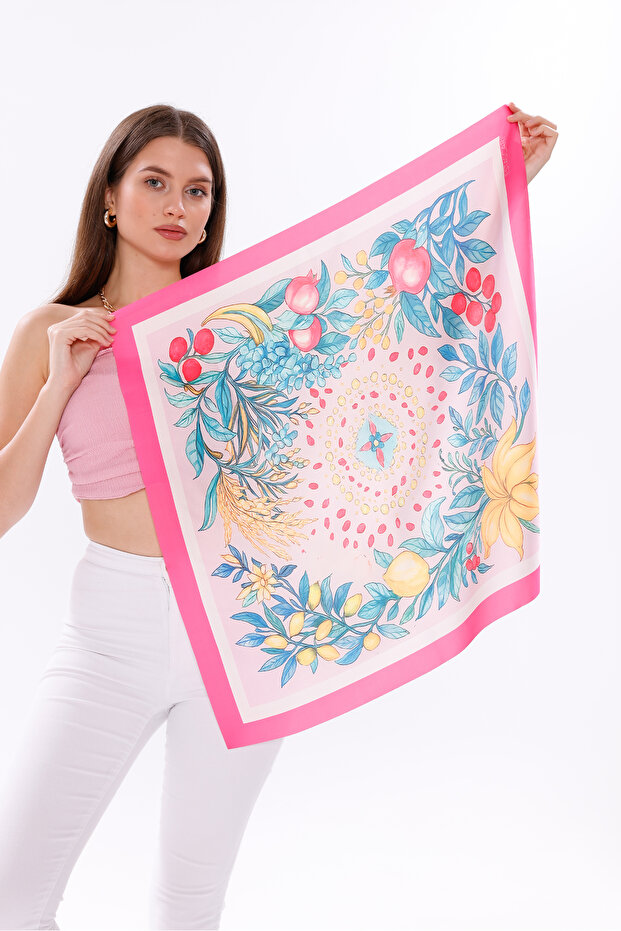 Tropical Dream Model Scarf Bandana Shawl Estascarf 70X70 cm
