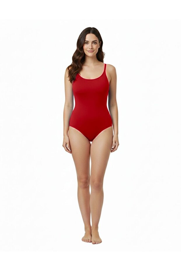 Plus Size Shaping / Sculpting Quick-Drying Swimsuit with Breast Pads, Sizes 44-46-48-50-52-54-56-58-60