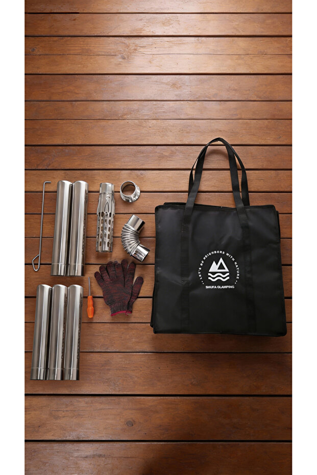 Katlanır Krom Soba - 8