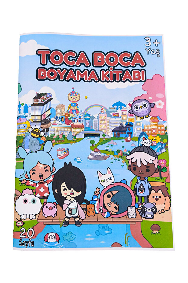 Toca Boca Boyama Kitabı - 1