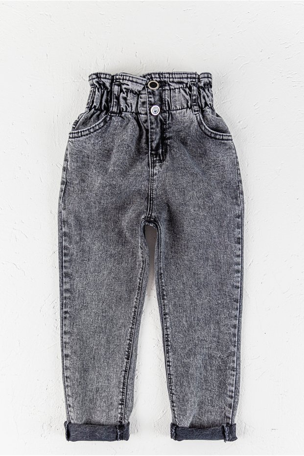 High Waist Girl's Jeans Pants Children's Jeans