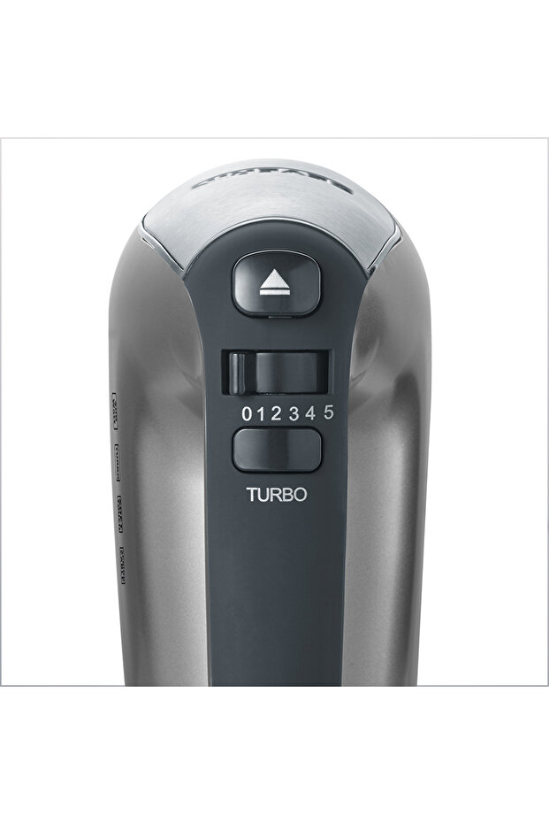 HM-3832 5x Turbo El Mikseri 400 W Gri - 3
