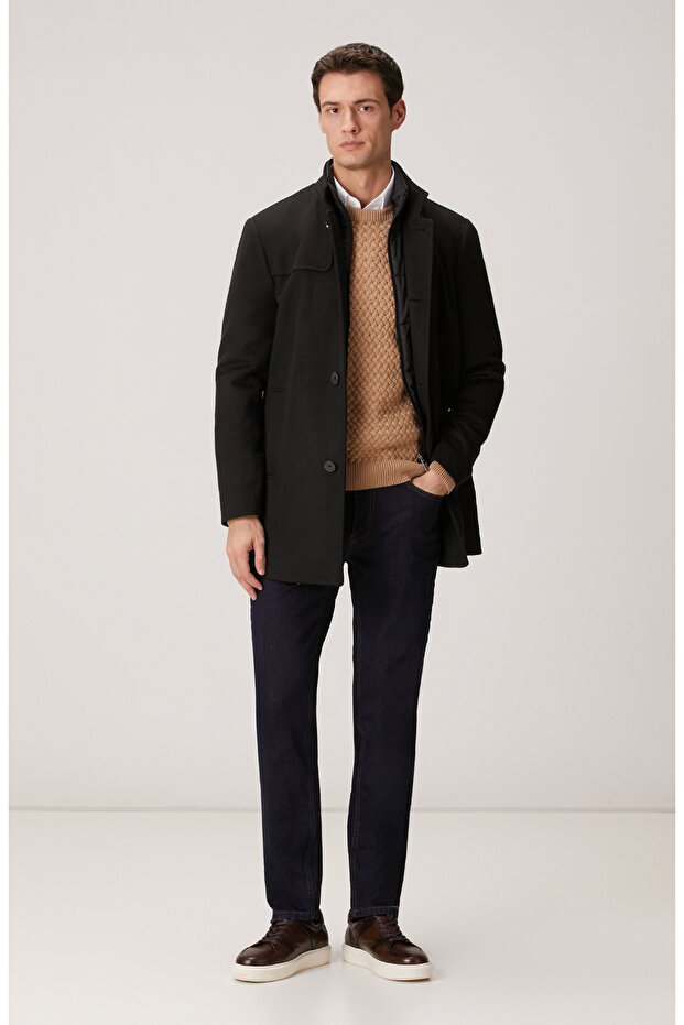 Camel Yün Karışımlı Kazak - 3