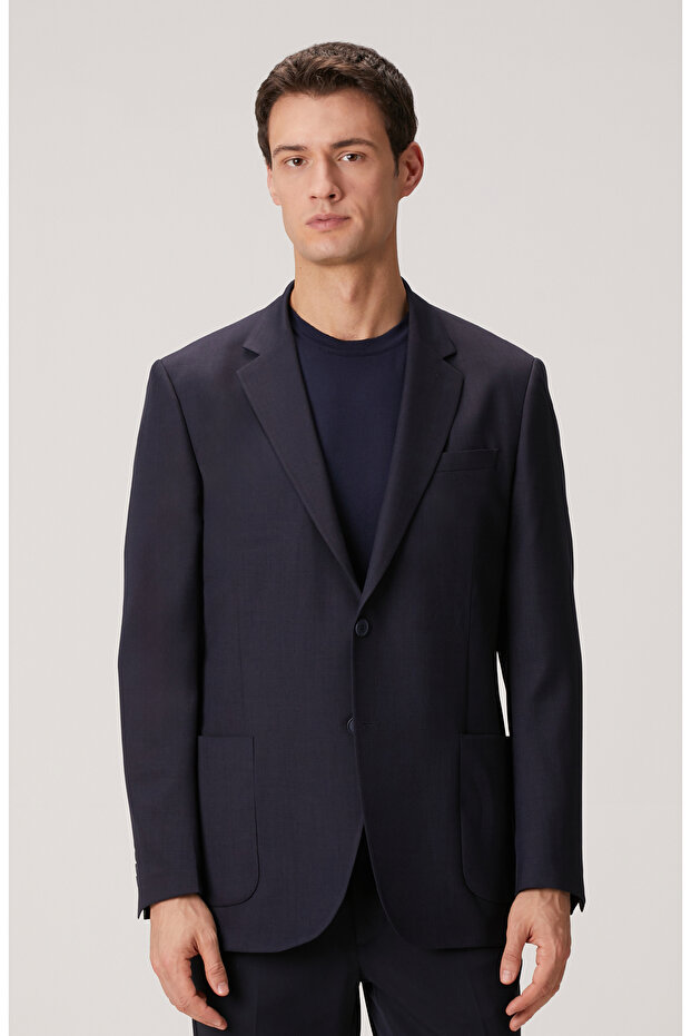 N-Tech Lacivert Ceket - 1