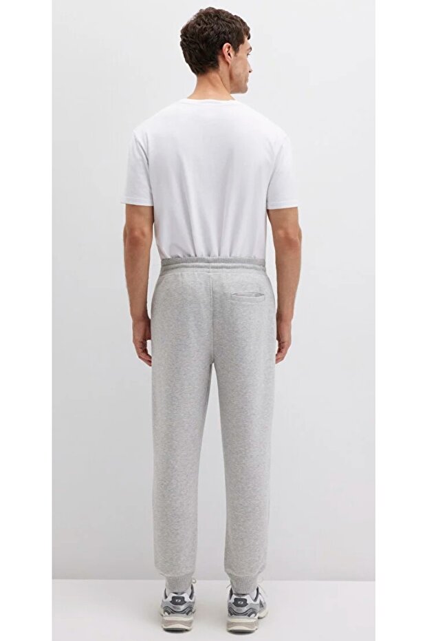 M066907 Basic Men's Sweatpants Gray - 5