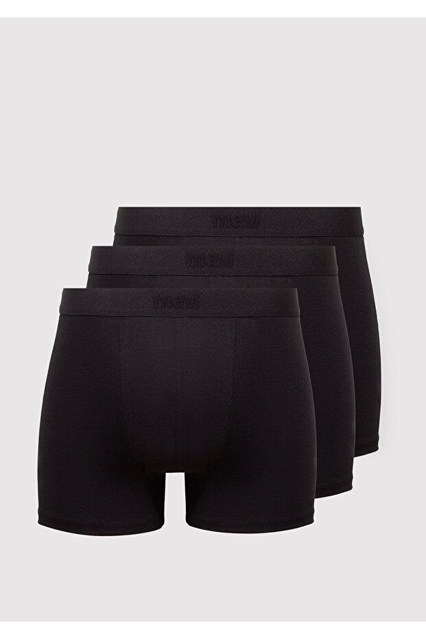 3-Pack Black Basic Boxer 0912088-900 - 1