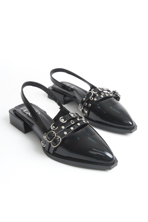 Vera Women's Stapled Leopard Sandals A006-K005