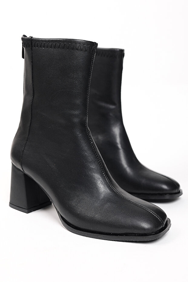 Emy Women's Stretch Back Zipper Boots A017-K01