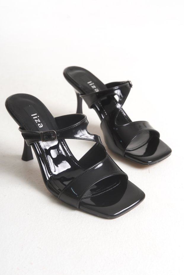 Maya Women's Daily Patent Leather Slippers A026-K344