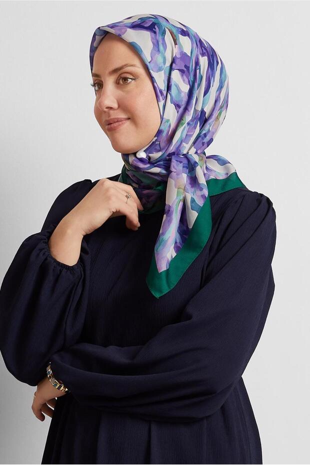 وشاح منقوش 8578 - 1