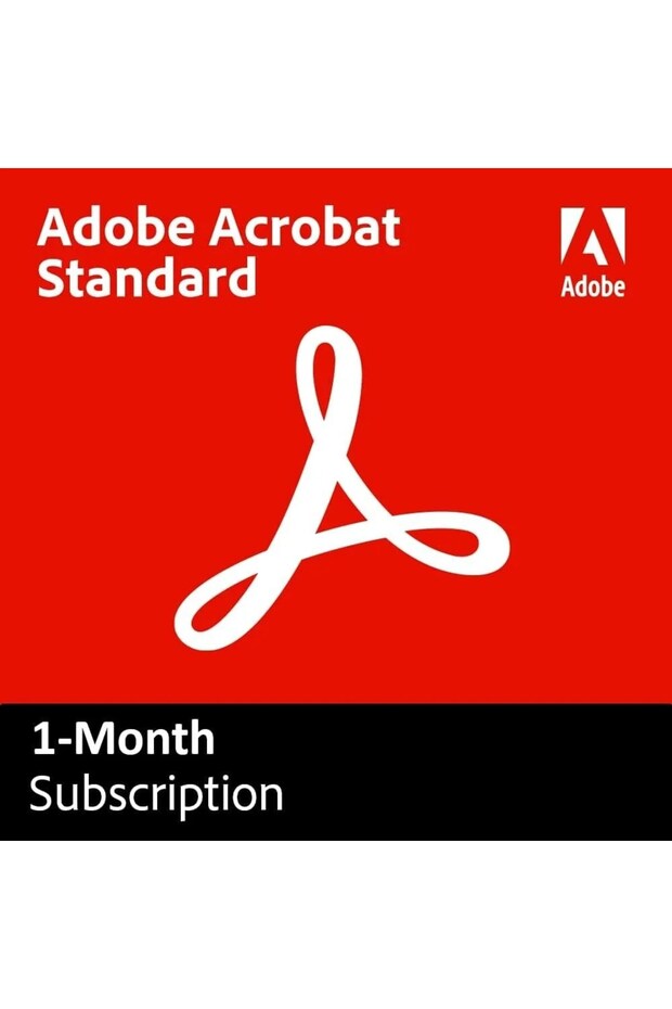 Acrobat Standart DC 2026 - 1 Aylık Abonelik Key - Windows, MacOS, Macbook - 2