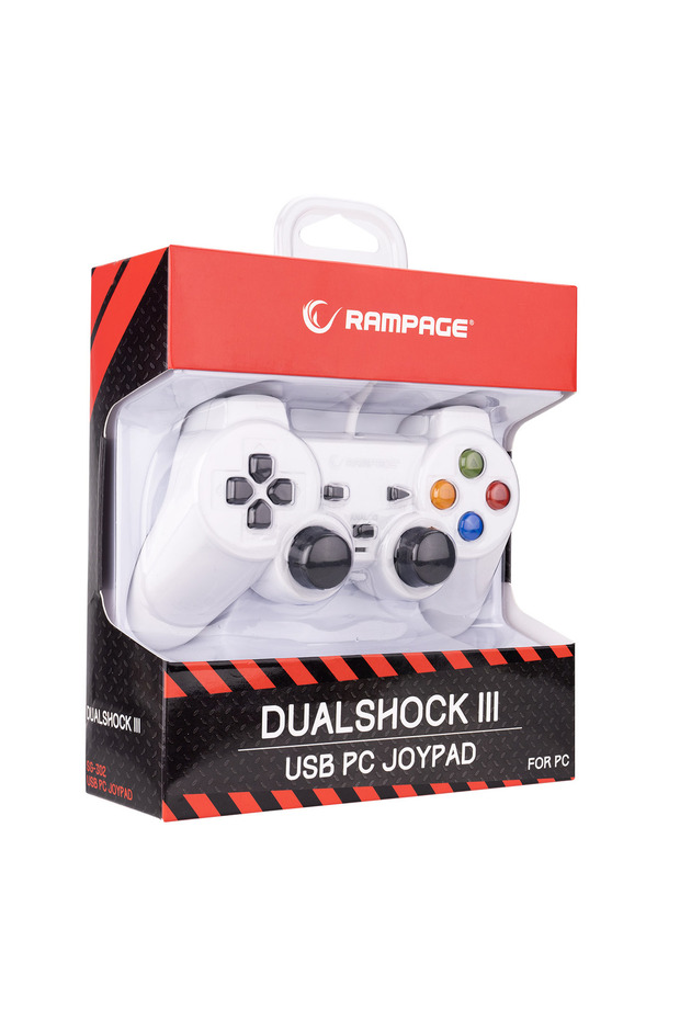 Beyaz Usb 1.8m Kablo Joypad - 4