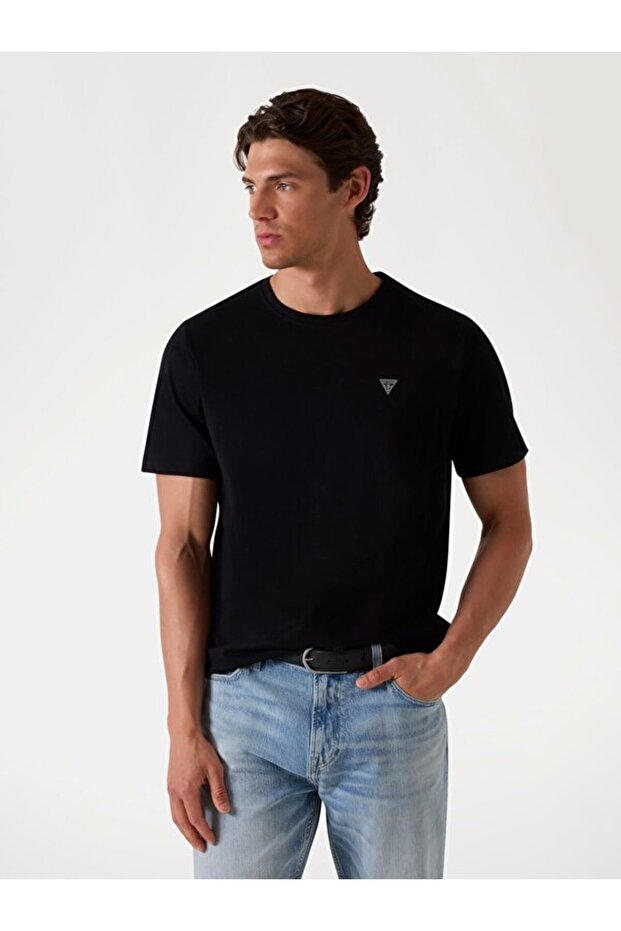 Patch Erkek Regular Fit T-shirt - 1